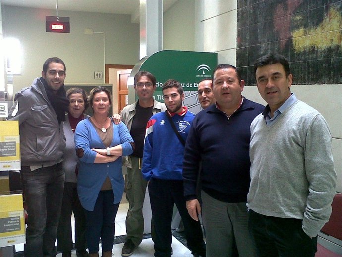 Encierro en las instalaciones del INEM.