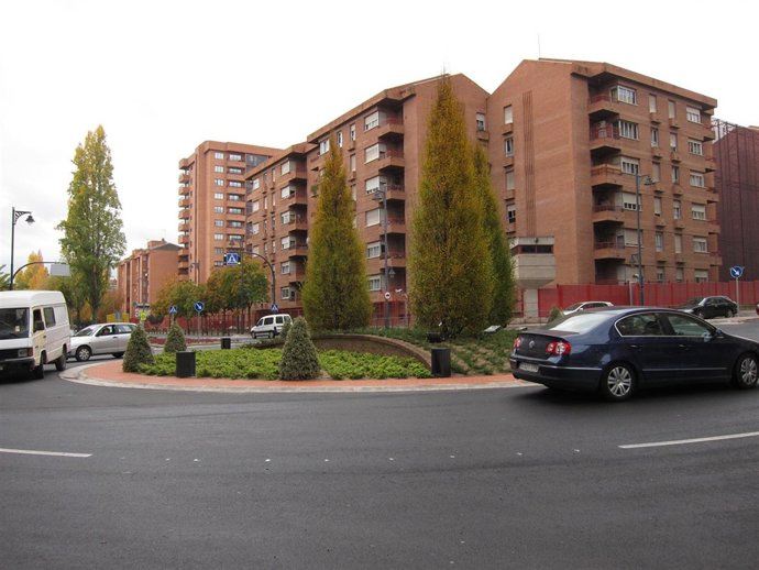 Imagen de la nueva rotonda de Carmen Medrano