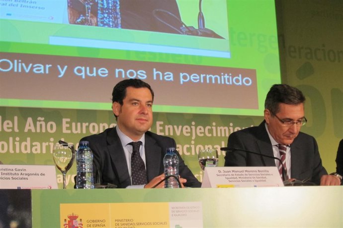 Juan Manuel Moreno y Ricardo Oliván