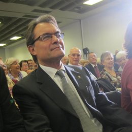 El presidente de la Generalitat, Artur Mas