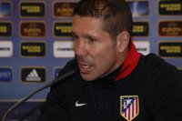 Fútbol/Europa League.- Simeone: "Nada te asegura tener un rival fácil en la siguiente ronda"