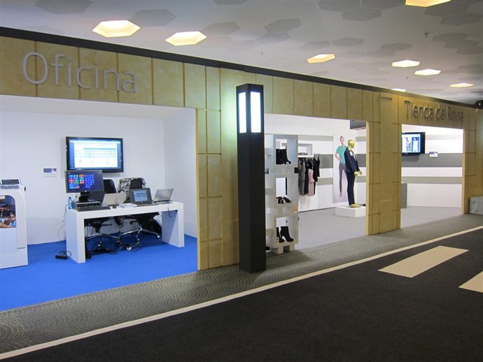 Espacio expositivo de la XII Móvil Forum Conference