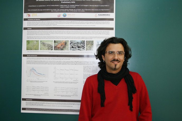 El investigador de la Universidad de Sevilla Jorge García Moreno