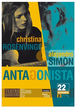 Chistina Rosenvinge y Alejandro Simón llegan al Quintero