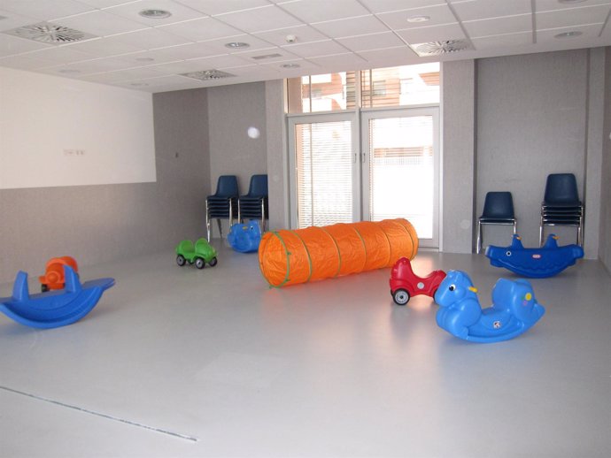 Aula de la Escuela Infantil del Parque Bruil de Zaragoza