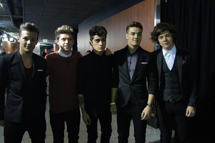 Niall Horan, Zayn Malik, Liam Payne, Harry Styles y Louis Tomlinson
