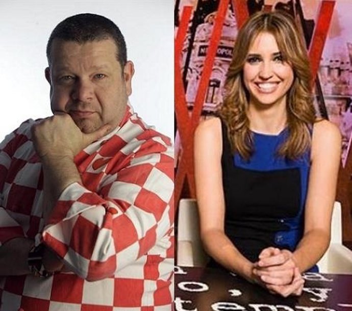 Montaje de Alberto Chicote y Sandra Sabatés