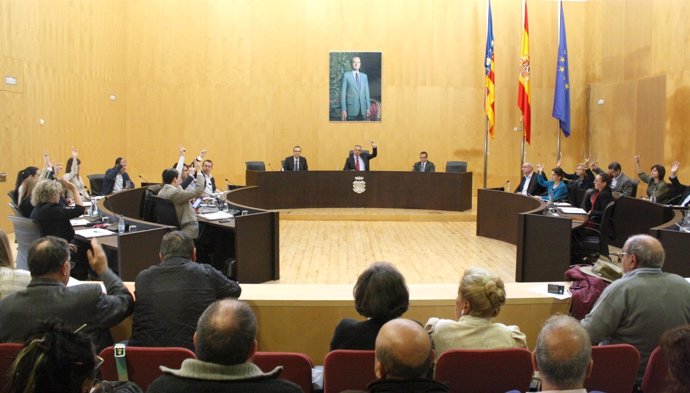 Pleno del Ayuntamiento de Benidorm