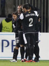 El Málaga suma un punto de oro ante el Zenit