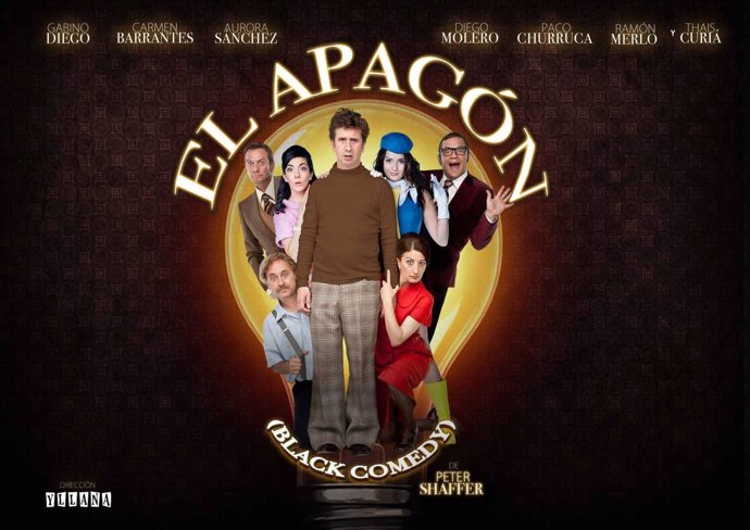 Obra 'El Apagón' (Black Comedy)