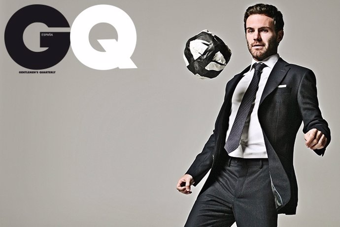 Juan Mata en la revista GQ