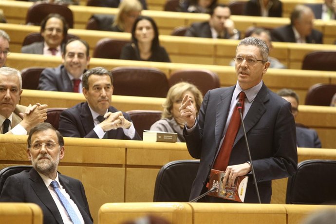 Gallardón en el Senado 6 de noviembre 2012