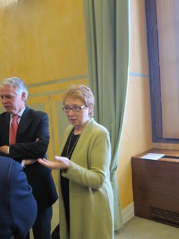 La consejera de Hacienda y Administración Pública, Carmen Martínez Aguayo