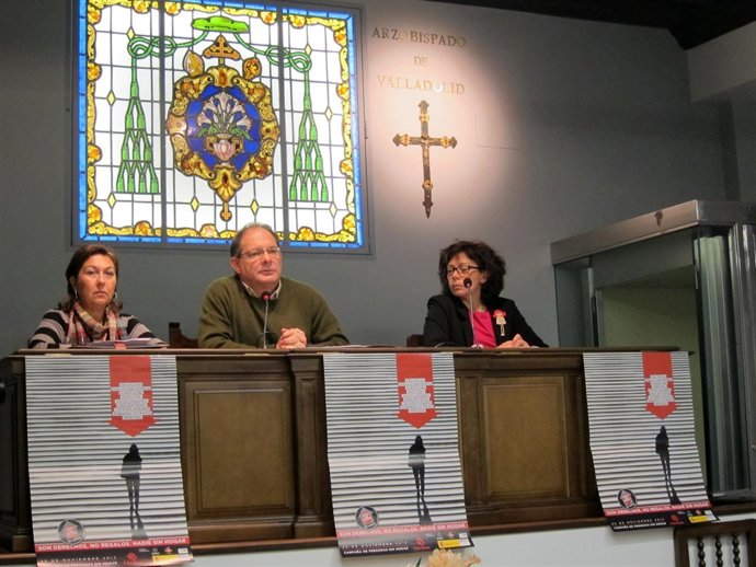 Presentación de la última campaña de Cáritas para combatir el 'sinhogarismo'