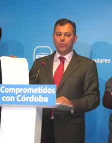 El secretario general del PP-A, José Luis Sanz