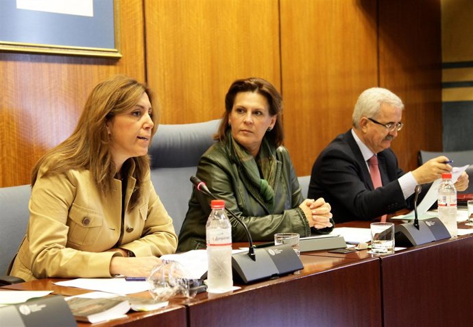 Susana Díaz, este jueves en comisión 