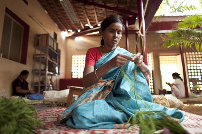 Yellamma, mujer protagonista de una de las historias de la exposición de FVF