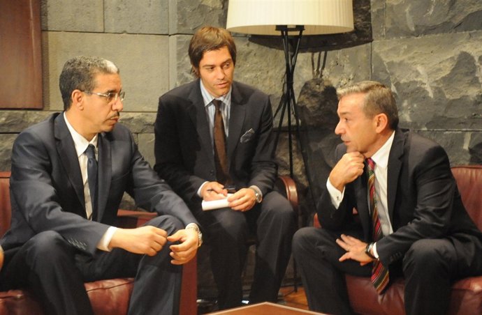 Rabbah junto a Rivero, en Presidencia del Gobierno