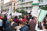 Más de 5.000 personas se movilizan en toda Andalucía contra los "recortes" al colectivo de la discapacidad