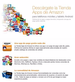 Tienda Apps Amazon en España