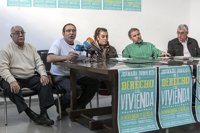 Colectivos por el derecho a la vivienda harán este sábado una manifestación y un encuentro de afectados