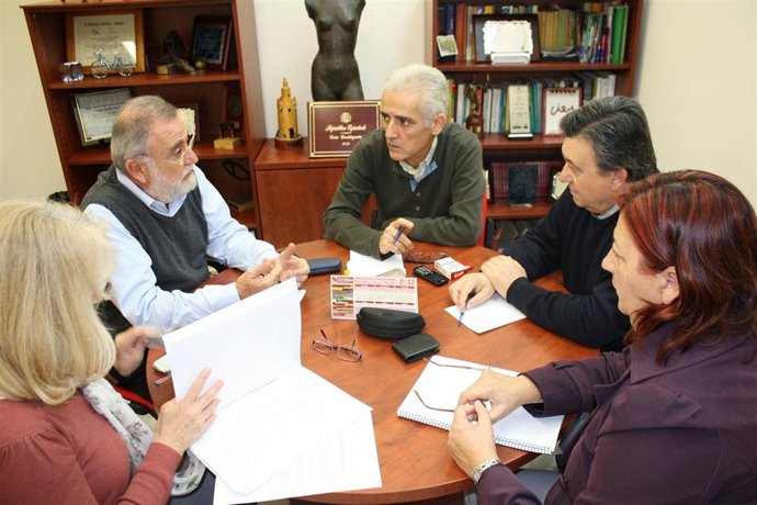 Rodrigo Torrijos, Josefa Medrano, Manuel Gutiérrez Arregui y Manuel Rodríguez