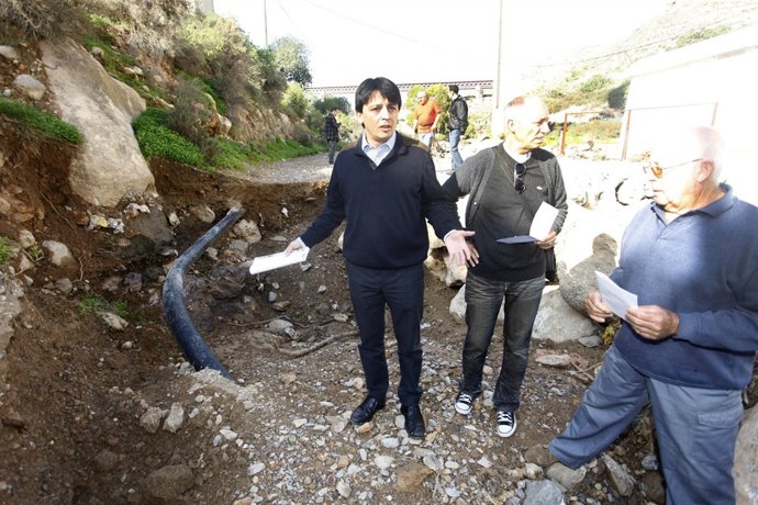 Guzmán (PP) visita el barranco Caballar