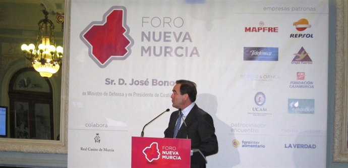 José Bono en Murcia