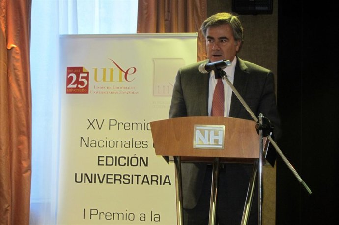El secretario general de Universidades, Federico Morán, en Salamanca