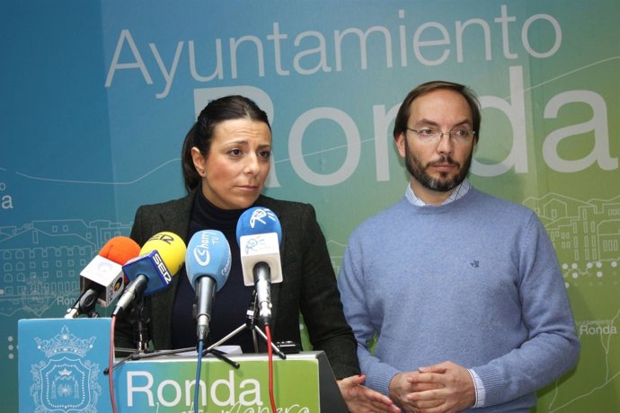 La alcaldesa de Ronda, María de la Paz Fernández