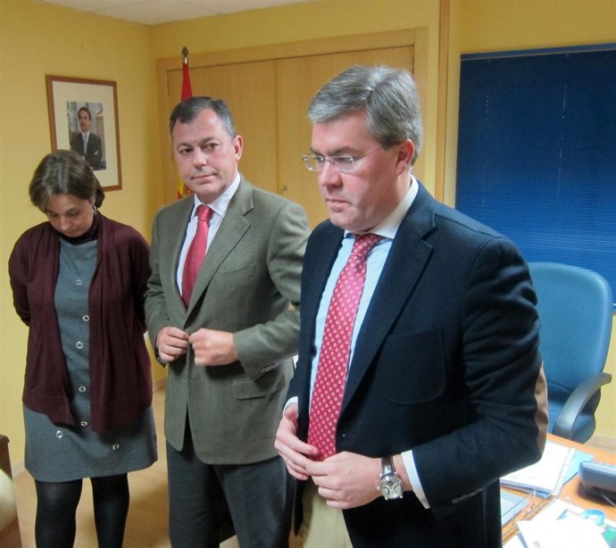 Ana Corredera, José Sanz y José Enrique Fernández de Moya.