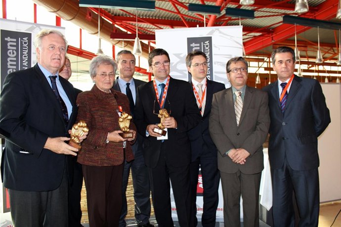 Entrega del premio 'Andalucía Management' a la compañía Fuerte Hoteles.