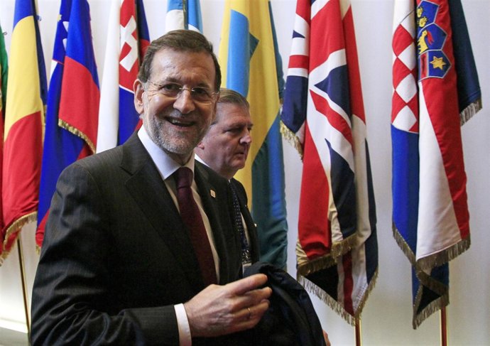 Rajoy llega a la cumbre del Eurogrupo