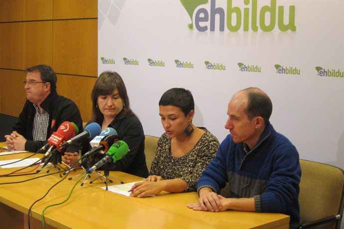 Joseba Gezuraga, Maribi Ugarteburu, Diana Urrea y Iosu Murgia