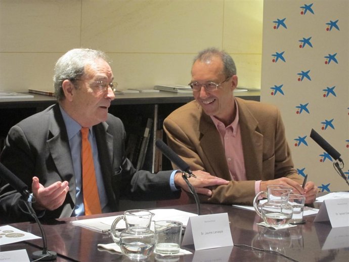 Jaume Lanaspa y el director del IIS de Esade, Ignasi Carreras