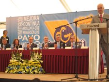 Griñán, en los Premios de Excelencia Ganadera, de Procavi, del Grupo Fuertes