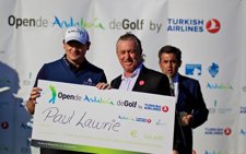 Paul Lawrie Y Miguel Ángel Jiménez En El Open De Andalucía