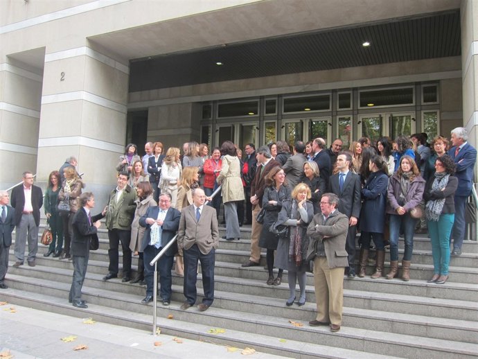 Concentración en Palacio de Justicia de Bilbao