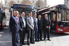 Presentación del nuevo servicio de autobuses