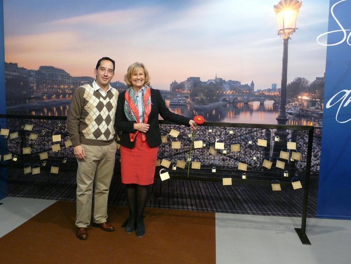 Bayod en la inauguración de la feria