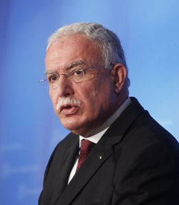 El Ministro Palestino De Asuntos Exteriores, Riyad Al Malki