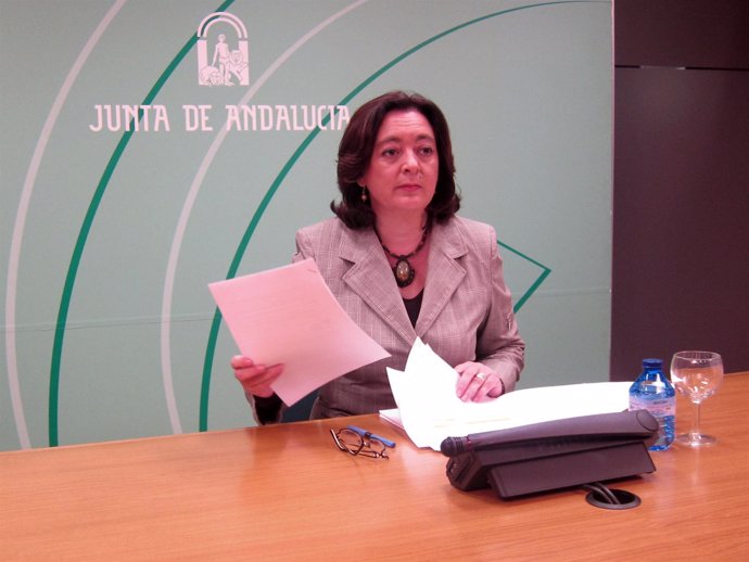 La consejera de Educación de la Junta de Andalucía, Mar Moreno
