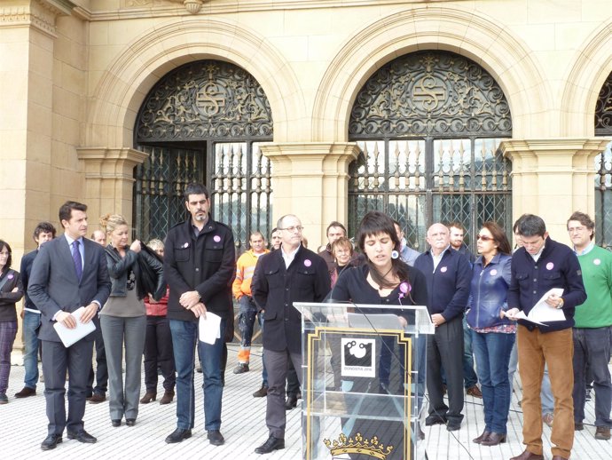 Naiara Sampedro, Ramón Gómez, Eneko Goia y Juan Karlos Izagirre