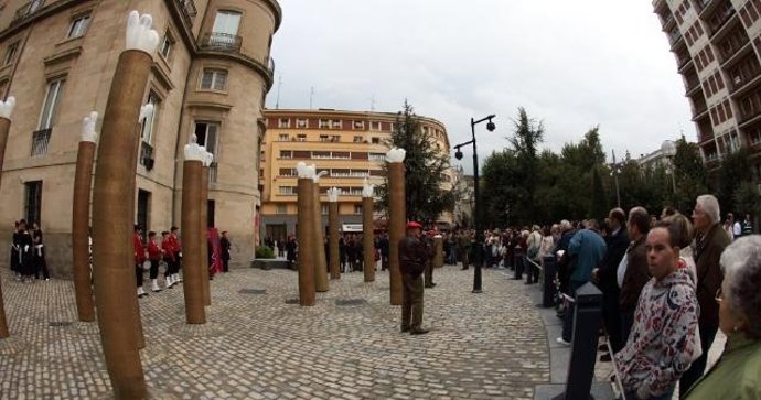 Inauguración del 'Bosque de la luz'
