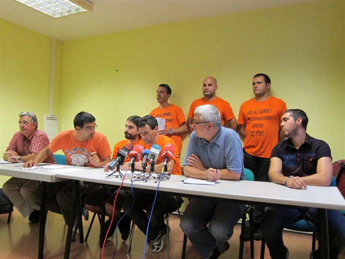 Trabajadores de Laminaciones arregui