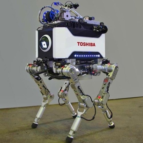 Toshiba crea un robot cuadrúpedo para acceder a la central nuclear de Fukushima 