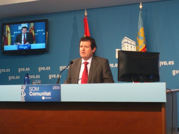 Císcar En La Rueda De Prensa Del Pleno Del Consell