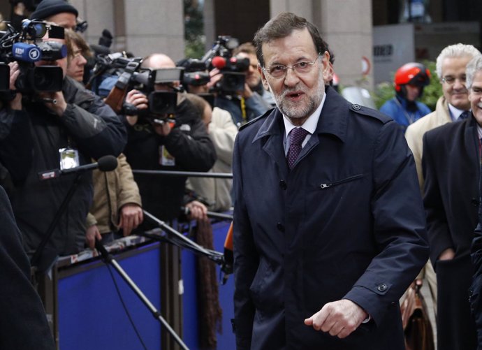Mariano Rajoy en la Cumbre Europea sobre el presupuesto