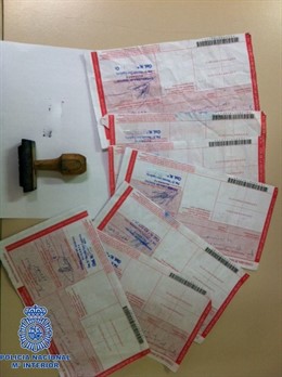 Recetas Médicas Falsificadas Por La Pareja Detenida En San Vicent Del Raspeig.