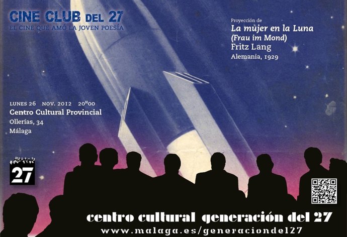 Cartel de 'La mujer en la luna', que proyecta el Cineclub 27